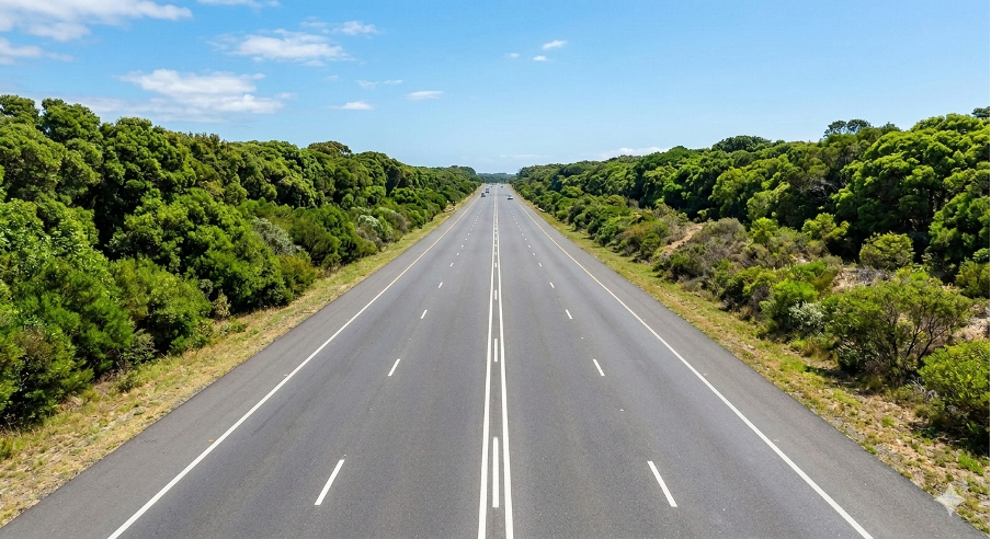South African highway corridor